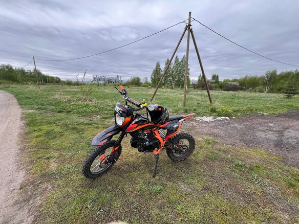 2026 Racer TRX125E, оранжевый, 90000 рублей - вид 6