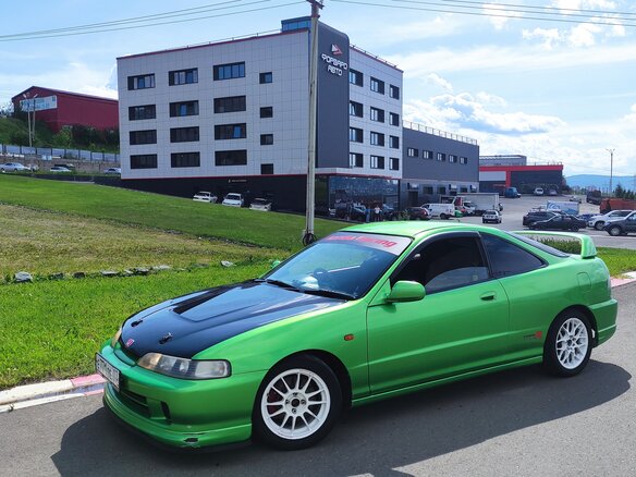 1993 Honda Integra III, зелёный