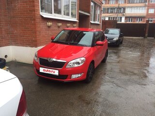 2012 Skoda Fabia II Рестайлинг, красный, 550000 рублей, вид 1