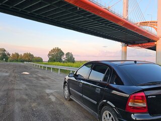 2003 Opel Astra G, чёрный, 400000 рублей, вид 3