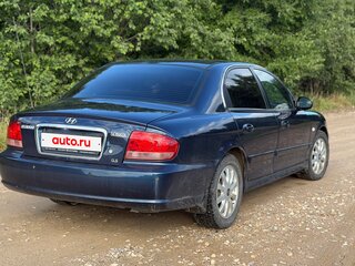 2011 Hyundai Sonata ТагАЗ IV (EF) Рестайлинг, синий, 615000 рублей, вид 4