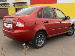 2005 Lada (ВАЗ) Kalina I, красный, 125000 рублей, вид 4