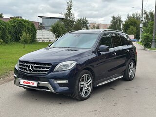 2015 Mercedes-Benz M-Класс 350 CDI III (W166), синий, 2450000 рублей, вид 1