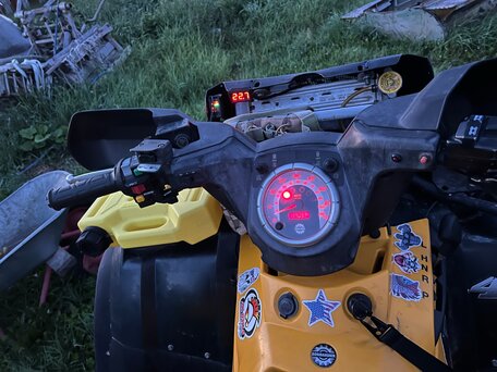 2008 BRP Can-Am Outlander 400, жёлтый, 450000 рублей, вид 5