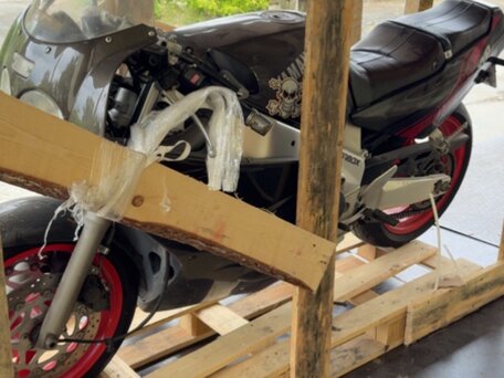 1990 Yamaha FZR1000, серый, 280000 рублей, вид 3