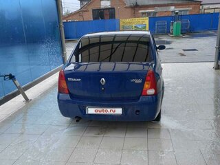 2006 Renault Logan I, синий, 380000 рублей, вид 3