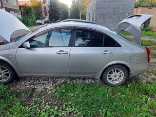 2001 Nissan Primera III (P12), серебристый, 460000 рублей, вид 4