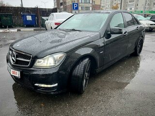 2012 Mercedes-Benz C-Класс 180 BlueEFFICIENCY III (W204) Рестайлинг, чёрный, 1400000 рублей, вид 5