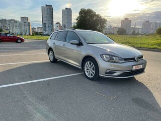 2017 Volkswagen Golf VII Рестайлинг, серебристый, 1240000 рублей, вид 3