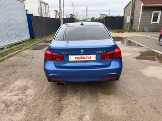 2016 BMW 3 серии 320i xDrive VI (F3x) Рестайлинг, синий, 1850000 рублей, вид 3