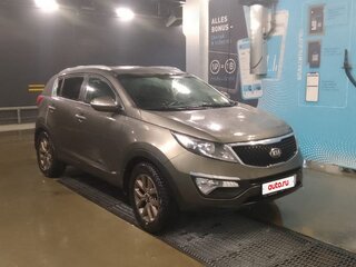 2014 Kia Sportage III Рестайлинг, серебристый, 1250000 рублей, вид 2