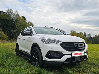 2016 Hyundai Santa Fe III Рестайлинг, белый, 2490000 рублей, вид 4