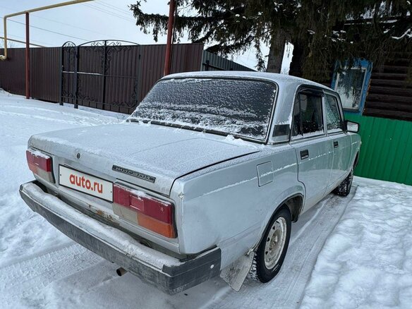 2010 Lada (ВАЗ) 2107, серебристый, 150000 рублей - вид 6