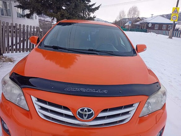 2010 Toyota Corolla X (E140, E150), оранжевый, 979500 рублей - вид 1