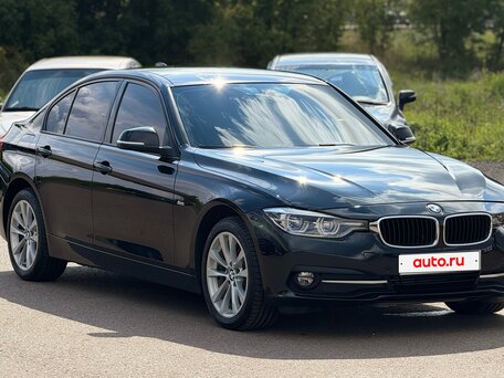 2017 BMW 3 серии 320d xDrive VI (F3x) Рестайлинг, чёрный, 2549000 рублей, вид 3