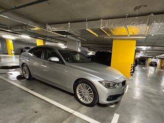 2017 BMW 3 серии 318i VI (F3x) Рестайлинг, серебристый, 2200000 рублей, вид 3