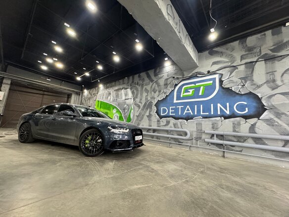 2013 Audi A6 IV (C7), синий, 2650000 рублей - вид 16