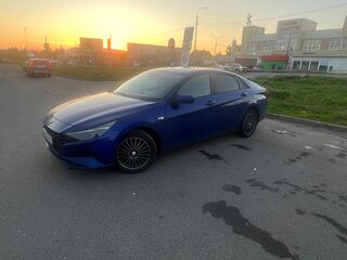 2021 Hyundai Elantra VII (CN7), синий, 1750000 рублей, вид 1