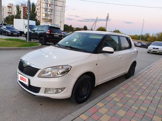 2012 Skoda Fabia II Рестайлинг, белый, 430000 рублей, вид 1