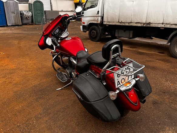 2007 Yamaha XVS1300, красный, 749000 рублей - вид 2