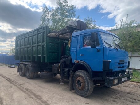 2008 КамАЗ 65117, голубой, 3020000 рублей, вид 1