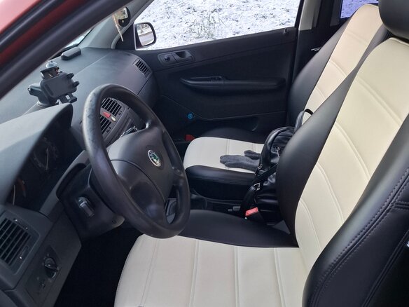 2006 Skoda Fabia I Рестайлинг, оранжевый, 350000 рублей - вид 5