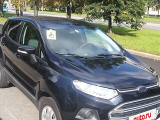 2016 Ford EcoSport II, чёрный, 1300000 рублей, вид 2