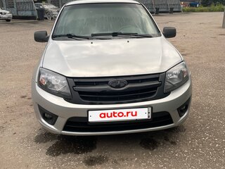 2012 Lada (ВАЗ) Granta I, серебристый, 350000 рублей, вид 1