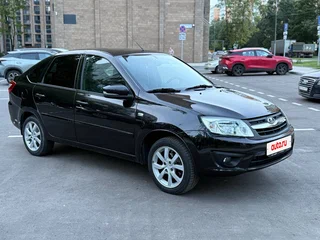 2015 Lada (ВАЗ) Granta I, чёрный, 619000 рублей, вид 3
