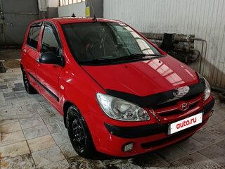 2008 Hyundai Getz I Рестайлинг, красный, 430000 рублей, вид 2