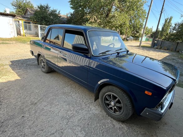 2008 Lada (ВАЗ) 2107, синий, 475000 рублей