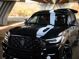 2019 Infiniti QX80 I Рестайлинг 2, чёрный, 10000000 рублей, вид 4