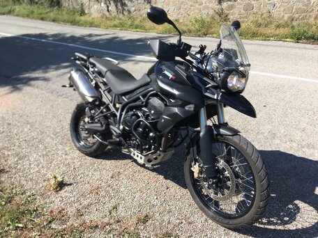 2012 Triumph Tiger 800, чёрный, 699000 рублей, вид 2