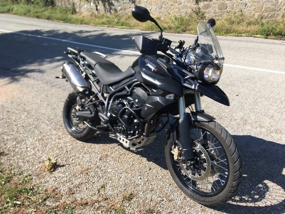 2012 Triumph Tiger 800, чёрный, 699000 рублей - вид 1