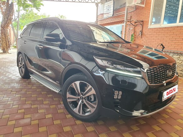 2019 Kia Sorento III Prime Рестайлинг, чёрный, 4050000 рублей
