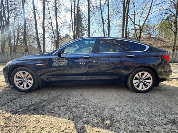 2011 BMW 5 серии Gran Turismo 535i VI (F10/F11/F07), синий, 1900000 рублей - вид 5