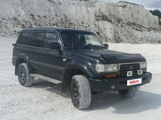 1997 Toyota Land Cruiser 80 Series Рестайлинг, зелёный, 1700000 рублей, вид 2