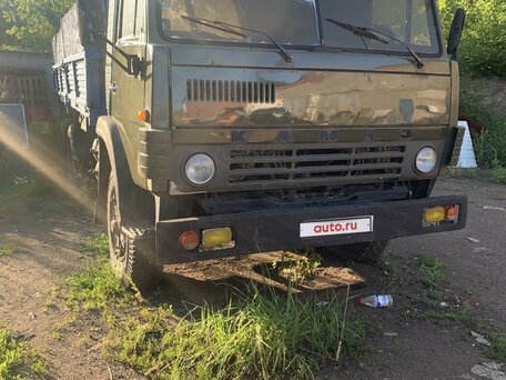1995 КамАЗ 5321, зелёный, 1400000 рублей, вид 4