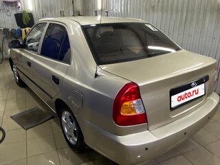 2004 Hyundai Accent ТагАЗ II, бежевый, 550000 рублей, вид 4
