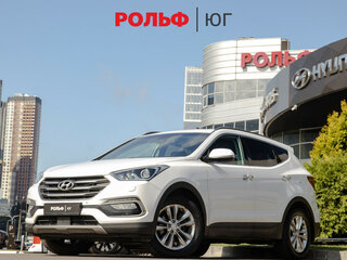 2017 Hyundai Santa Fe III Рестайлинг, белый, 1903000 рублей, вид 1