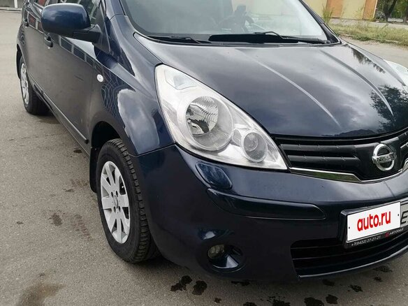 2011 Nissan Note I Рестайлинг, синий, 650000 рублей - вид 3