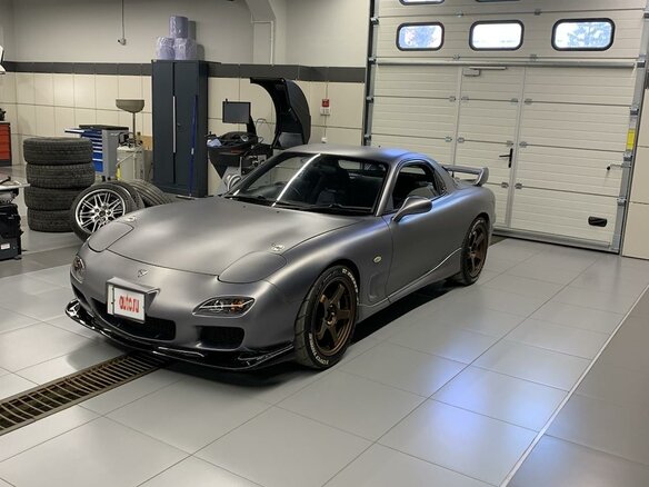 1995 Mazda RX-7 III (FD), серый - вид 5
