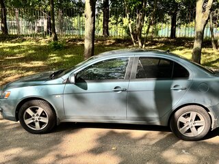 2008 Mitsubishi Lancer X, зелёный, 750000 рублей, вид 4