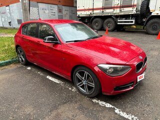 2012 BMW 1 серии 118i II (F20/F21), красный, 1800000 рублей, вид 3