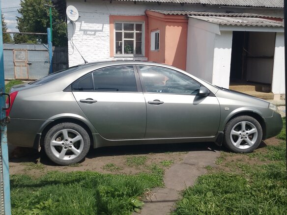 2004 Nissan Primera III (P12), зелёный - вид 1