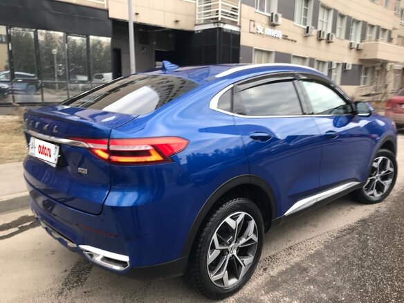 2021 Haval F7x I, синий - вид 3