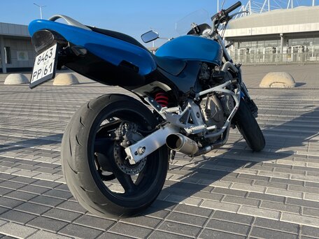 2001 Honda CB 600F Hornet, синий, 300000 рублей, вид 3
