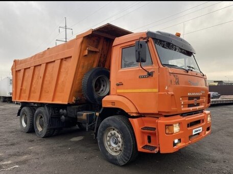2012 КамАЗ 6520, оранжевый, 1100000 рублей, вид 1