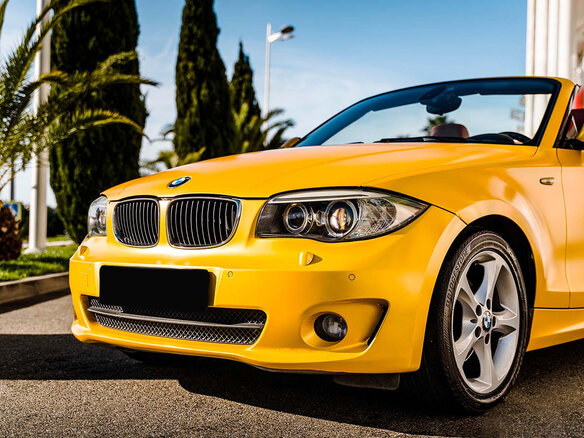 2011 BMW 1 серии 125i I (E82/E88) Рестайлинг 2, жёлтый, 1555000 рублей - вид 5