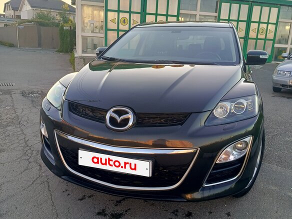 2010 Mazda CX-7 I Рестайлинг, чёрный, 800000 рублей - вид 1